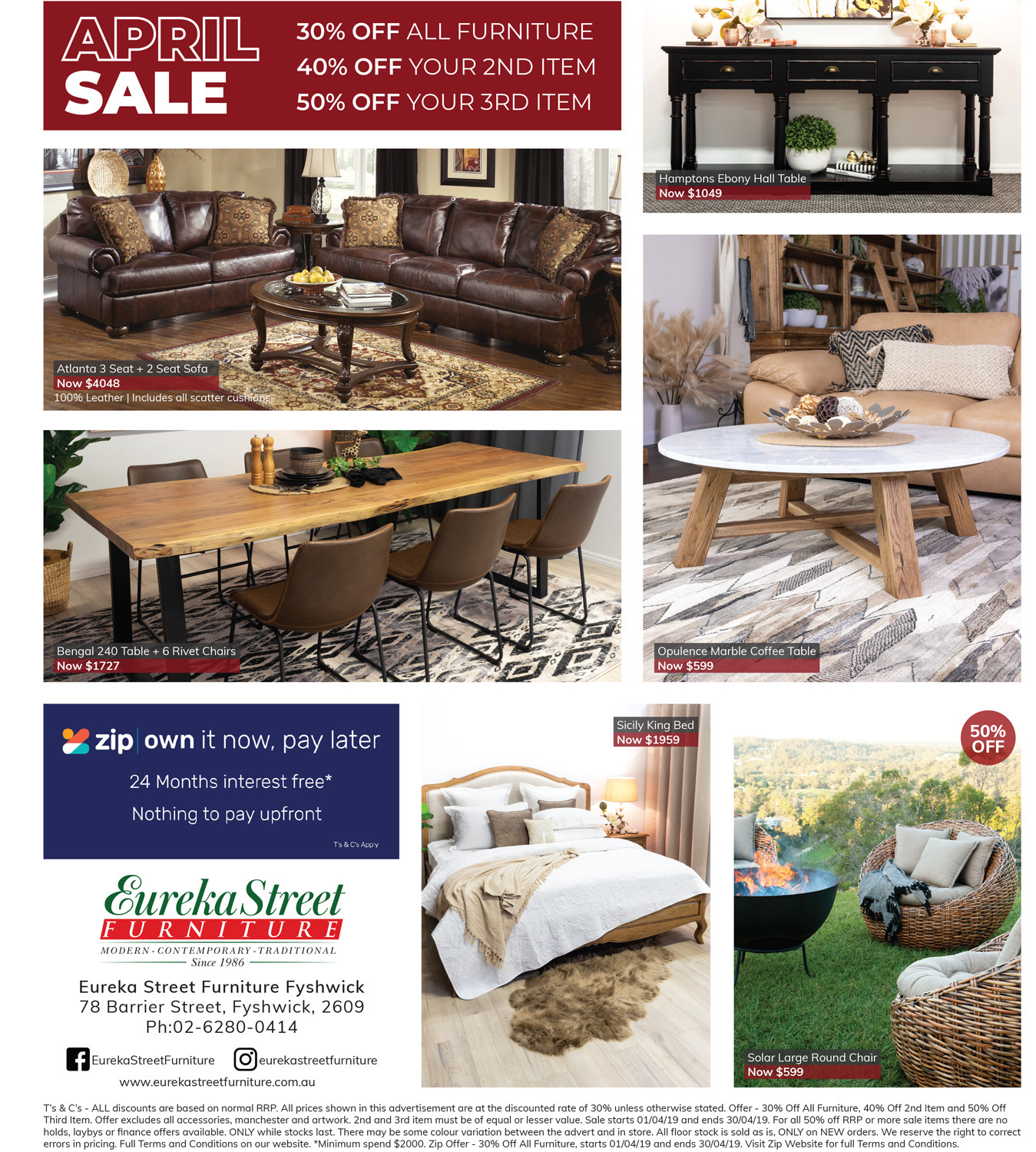 Eureka Street Furniture